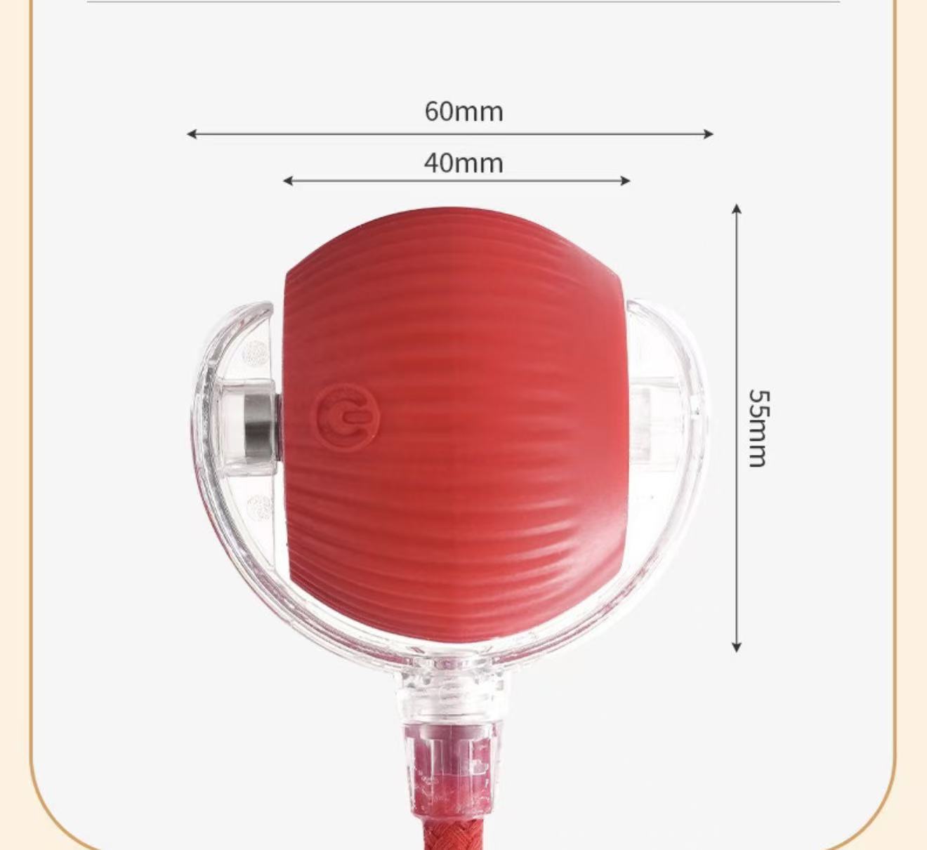 Electric Interactive Cat Ball – Rechargeable Self-Play Toy with Silicone Shell