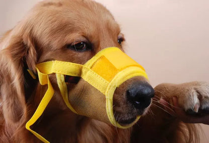 Adjustable Dog Muzzle – Anti-Bite, Anti-Bark & Anti-Eating | Soft & Comfortable