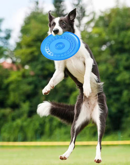 Durable Soft Pet Frisbee – Chew, Toss & Fetch Toy for Dogs & Cats