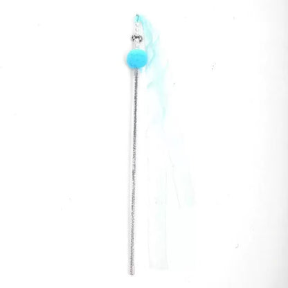 Cat Teaser Wand Set – 5-Piece Interactive Toy for Cats