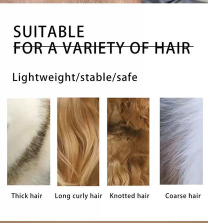 Rechargeable Pet Hair Clipper Set – Professional Grooming Kit with 4 Guard Combs for Dogs & Cats