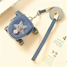 Vest-Style Pet Harness with Small Pocket – Adjustable No-Pull Harness for Small & Medium Pets (Leash Included)