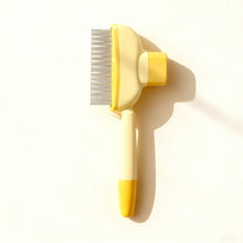 Pet Deshedding Brush – One-Click Loose Hair Remover for Dogs & Cats