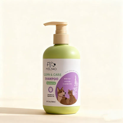Lavender Pet Shampoo – Gentle, Moisturizing & Tear-Reducing Wash for Dogs & Cats