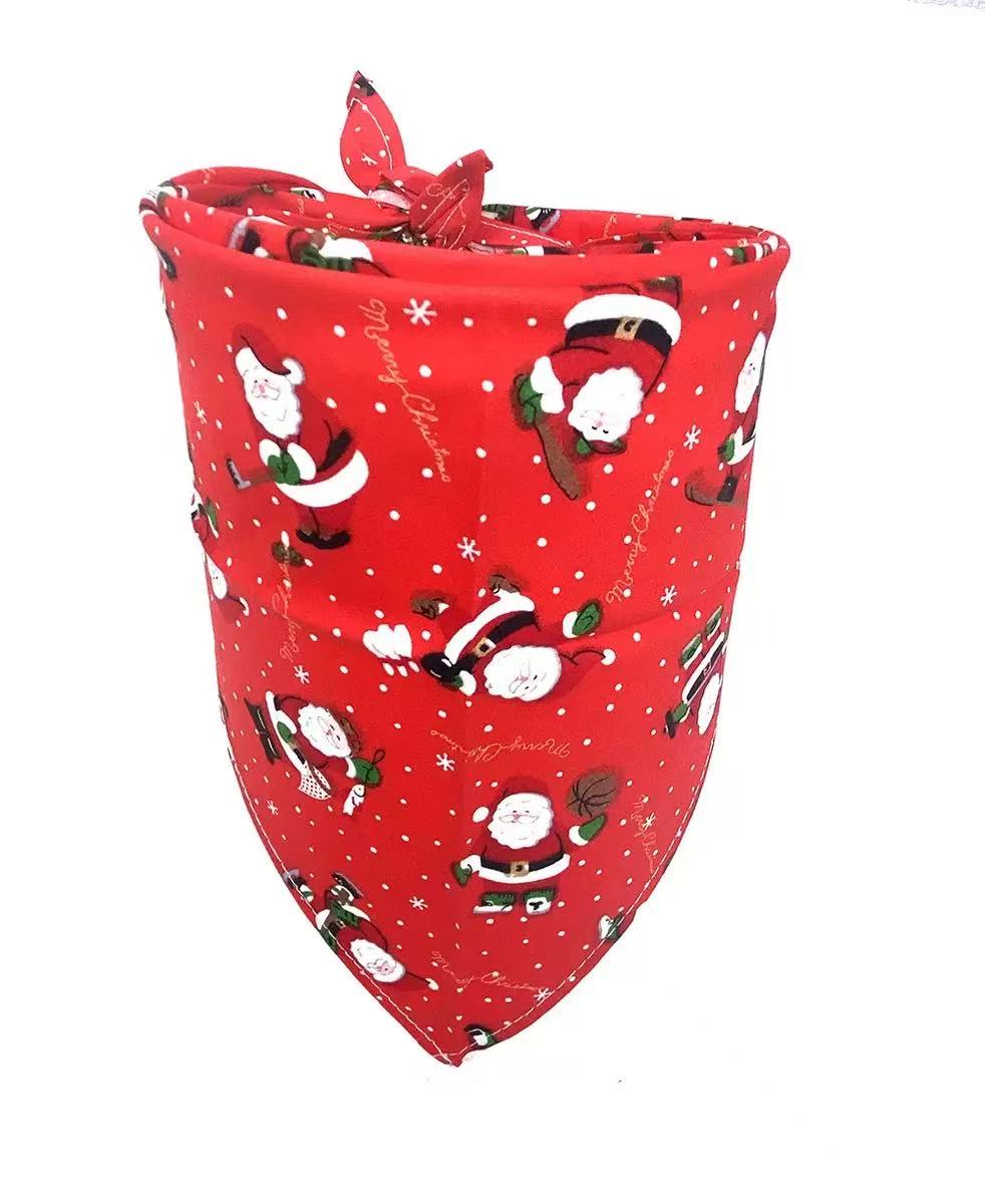 Christmas Dog Bandana – Festive Holiday Bib for Medium & Large Dogs