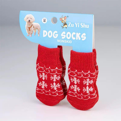 Christmas Pet Socks – Festive Non-Slip Socks for Dogs & Cats