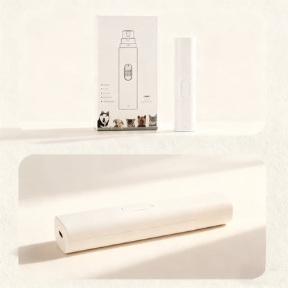 Rechargeable Pet Nail Grinder – Quiet, Safe & Portable Trimmer for Dogs & Cats