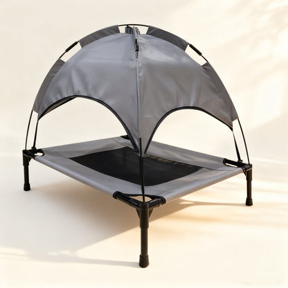 Pet Tent Dog House with Sunshade – All-Season, Washable & Scratch-Resistant