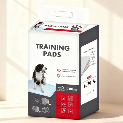 Dog and Puppy Training Pads – Leak-Proof, 5-Layer Protection with Quick-Dry Surface