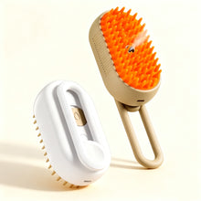Rechargeable Steam Pet Grooming Brush – Reduce Shedding & Massage for Dogs & Cats