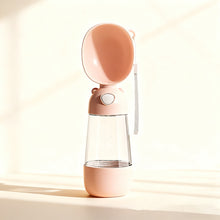 Portable 2-in-1 Pet Water & Food Dispenser – Travel Bottle for Dogs & Cats