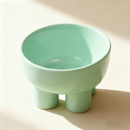 Elevated Cat Bowl – Ergonomic, Neck-Friendly Feeder for Cats