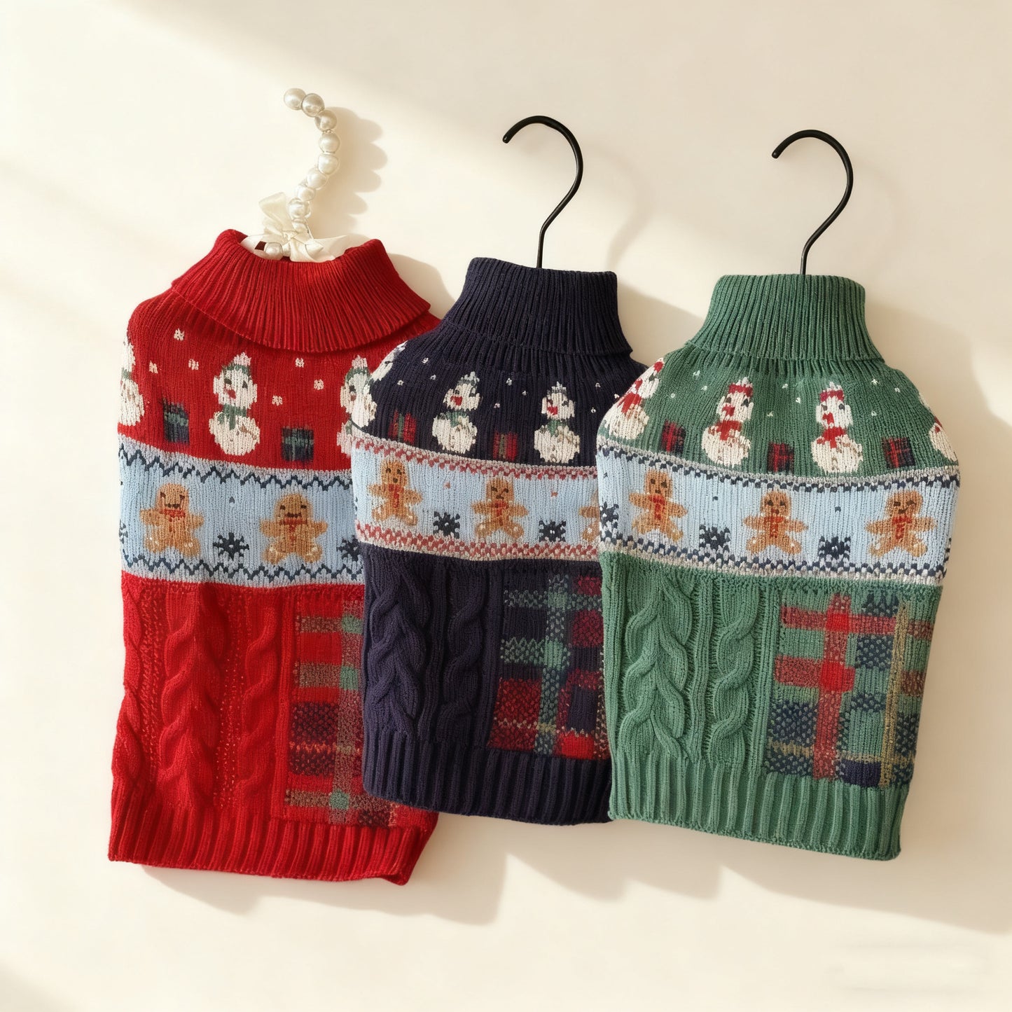 Christmas Pet Sweater – Cozy Holiday Knitwear for Dogs & Cats