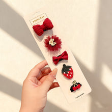 Pet Hair Clip – Red Bow Design for Cats & Dogs