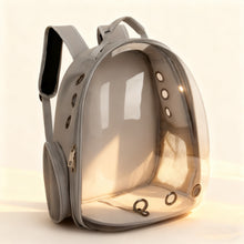 Transparent Space Capsule Pet Backpack – Breathable Travel Carrier for Dogs & Cats