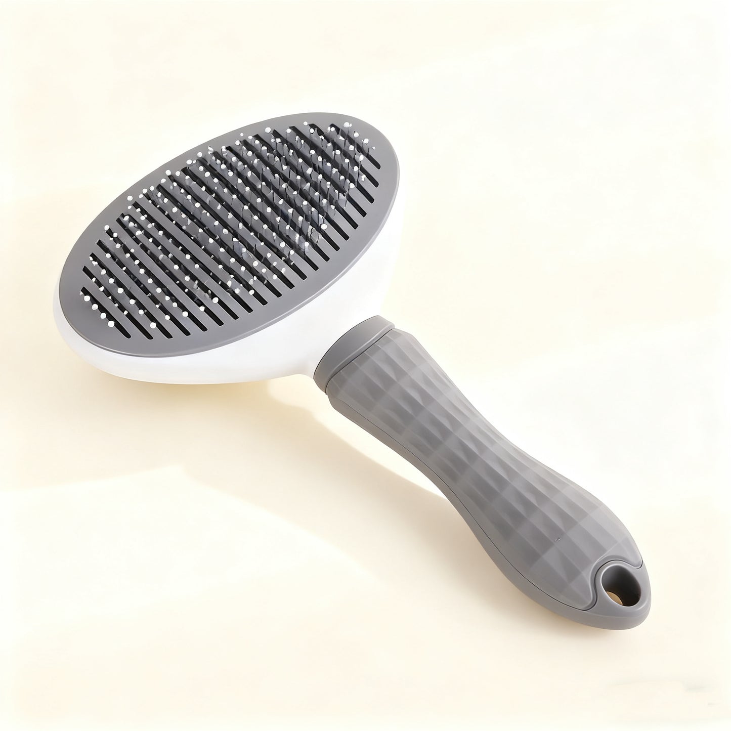 Self-Cleaning Pet Brush – Gentle Grooming Comb with One-Click Hair Removal for Dogs & Cats