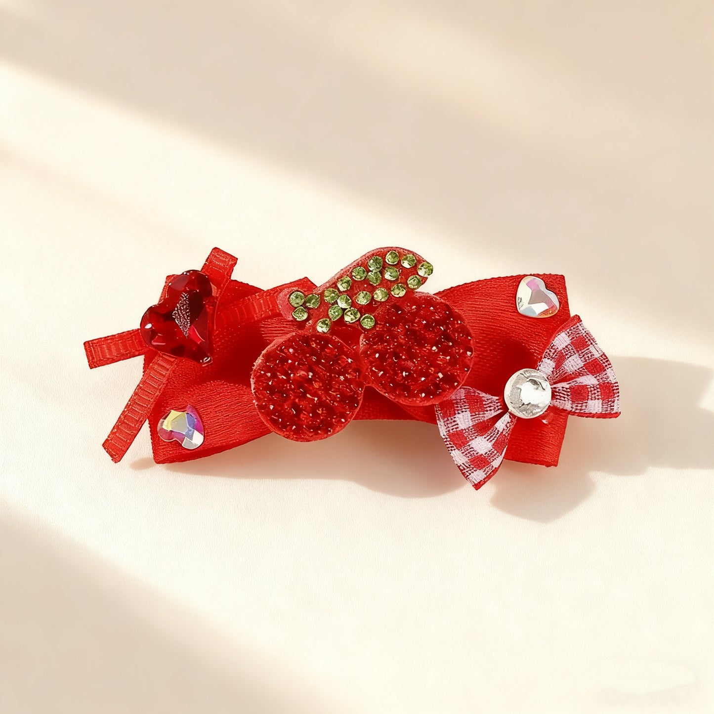 Cute Pet Hair Clips – Soft & Stylish Accessories for Cats & Small Dogs