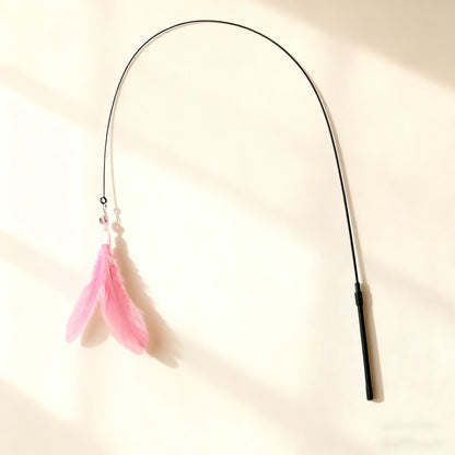 Suction Cup Cat Teaser Wand – Interactive Self-Play Toy for Cats