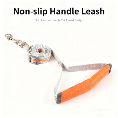 Reflective Lightweight Pet Harness with Leash – Durable Safety Vest for Dogs & Cats