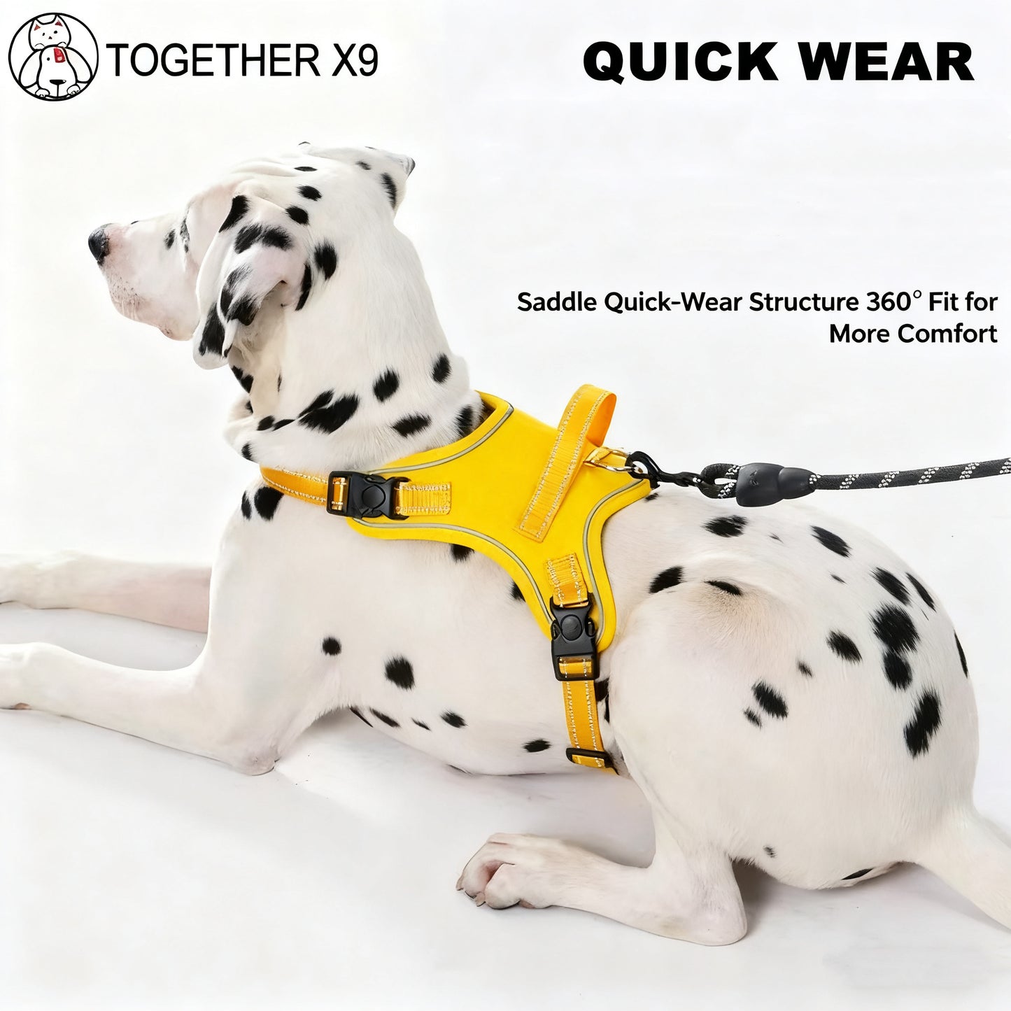 Reflective Lightweight Pet Harness – Durable Safety Vest for Small & Medium Dogs