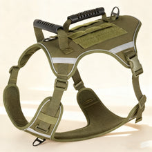 Pet Harness with Handle & Reflective Strips – Oxford Fabric No-Pull Vest with Leash