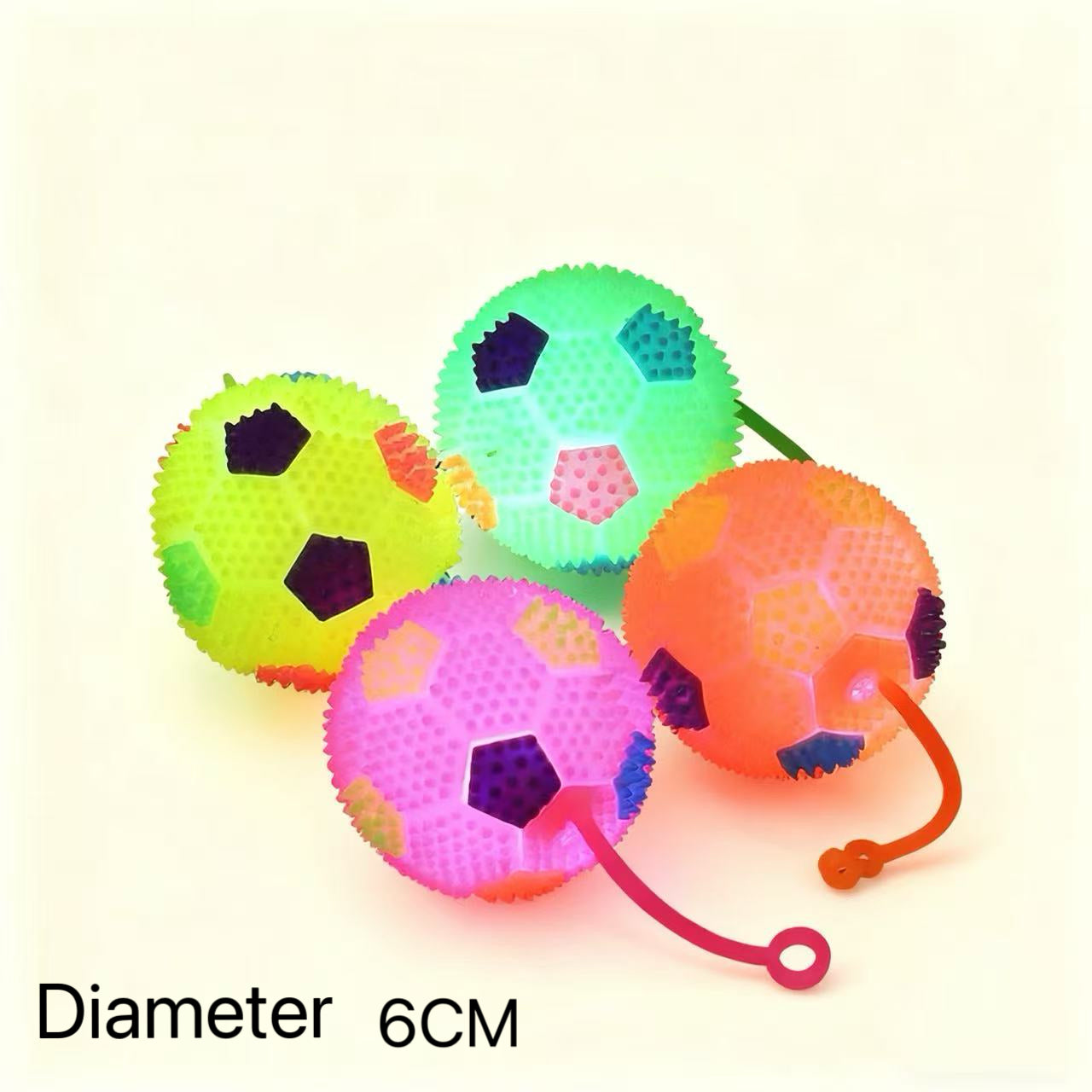 LED Light-Up Pet Ball with Rope – Chew & Tug Toy for Dogs & Cats