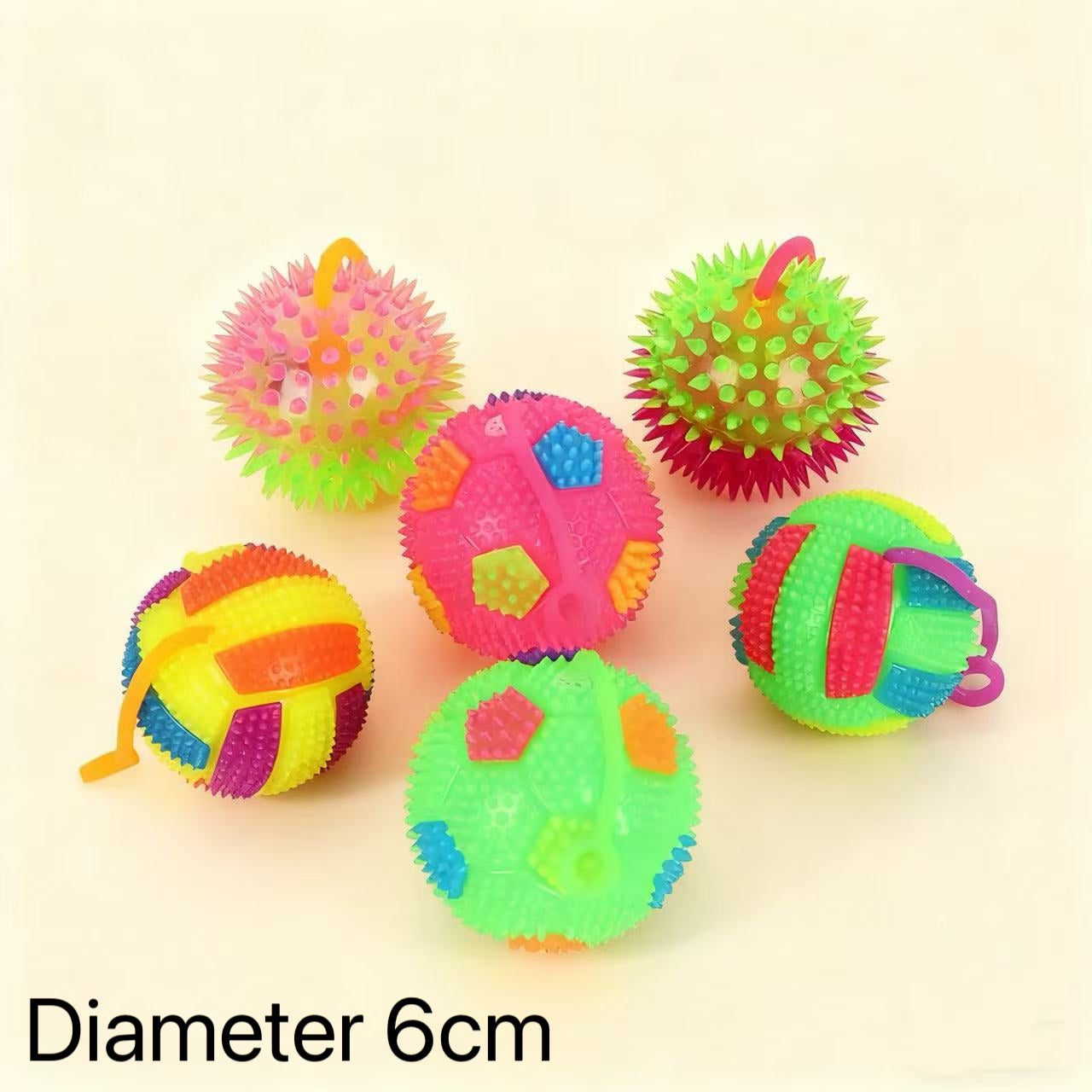 LED Light-Up Pet Ball with Rope – Chew & Tug Toy for Dogs & Cats