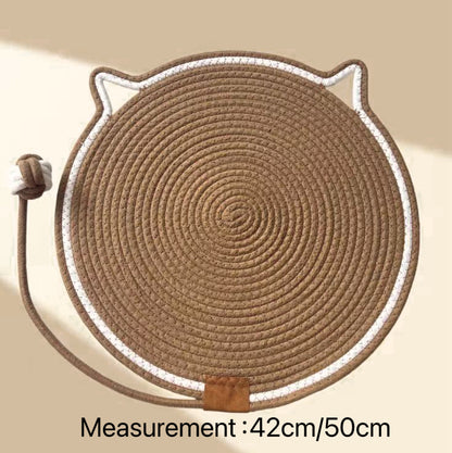 Cat Scratcher Resting Mat – Dual-Use Lounger & Play Pad for Cats