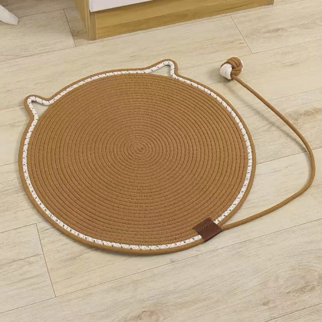 Cat Scratcher Resting Mat – Dual-Use Lounger & Play Pad for Cats