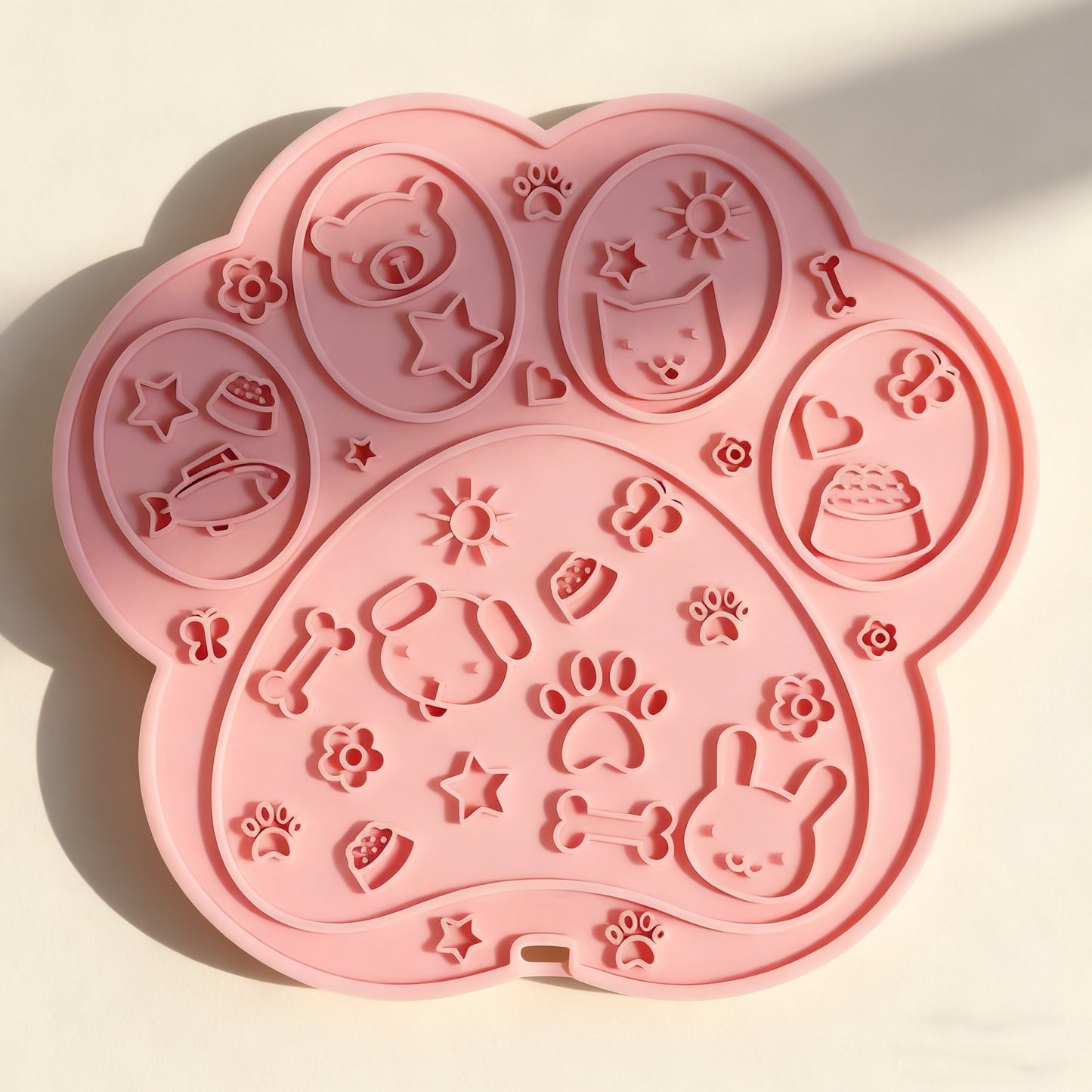 Pet Silicone Lick Mat – Slow Feeder with Non-Slip Design for Dogs & Cats