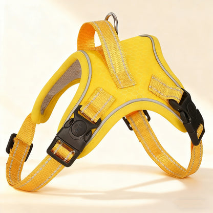Reflective Lightweight Pet Harness – Durable Safety Vest for Small & Medium Dogs