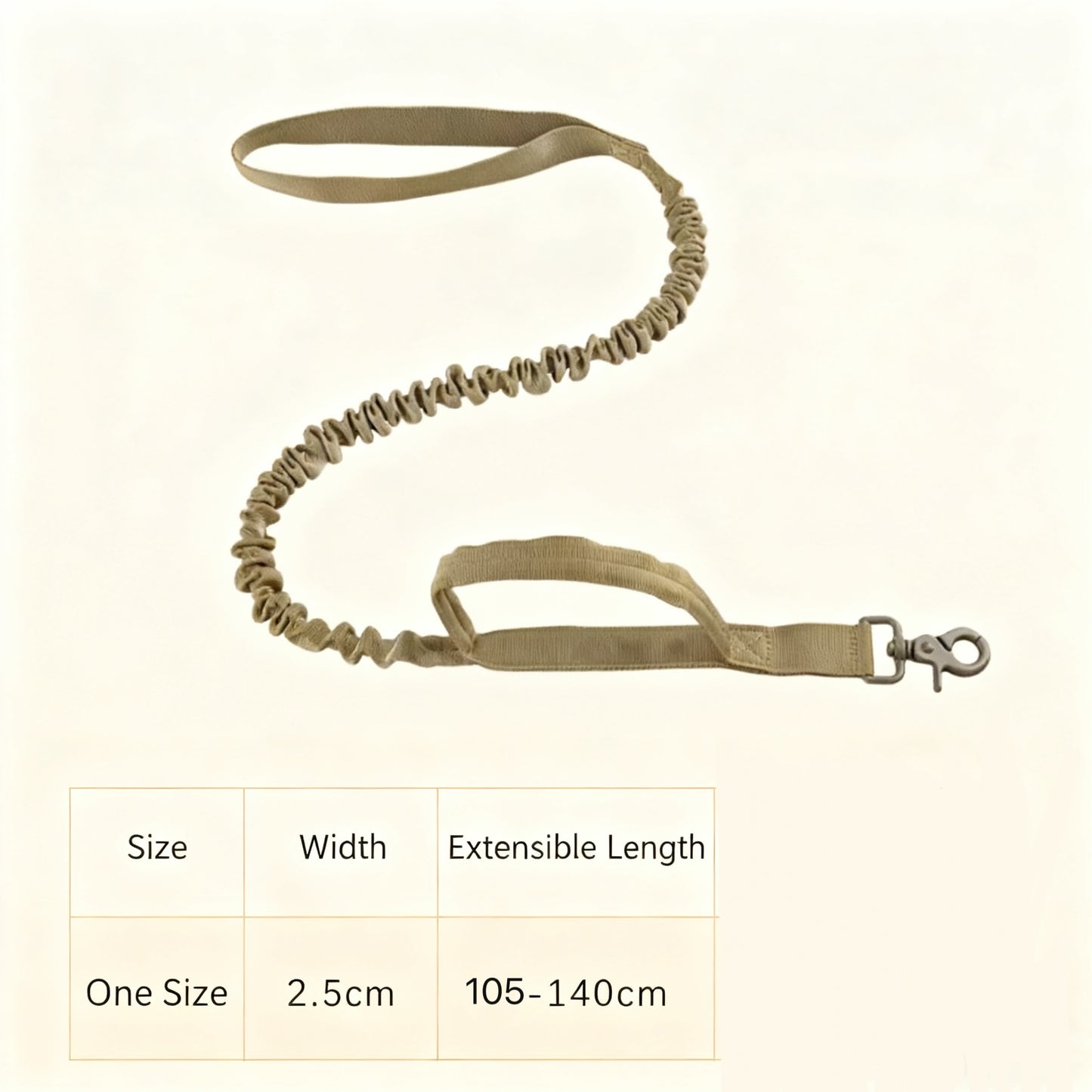 Tactical Pet Leash – Heavy-Duty Anti-Pull Leash with Padded Handle for Dogs