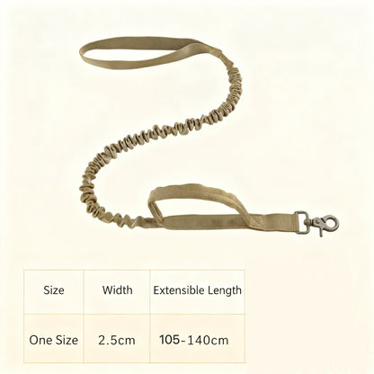Tactical Pet Leash – Heavy-Duty Anti-Pull Leash with Padded Handle for Dogs