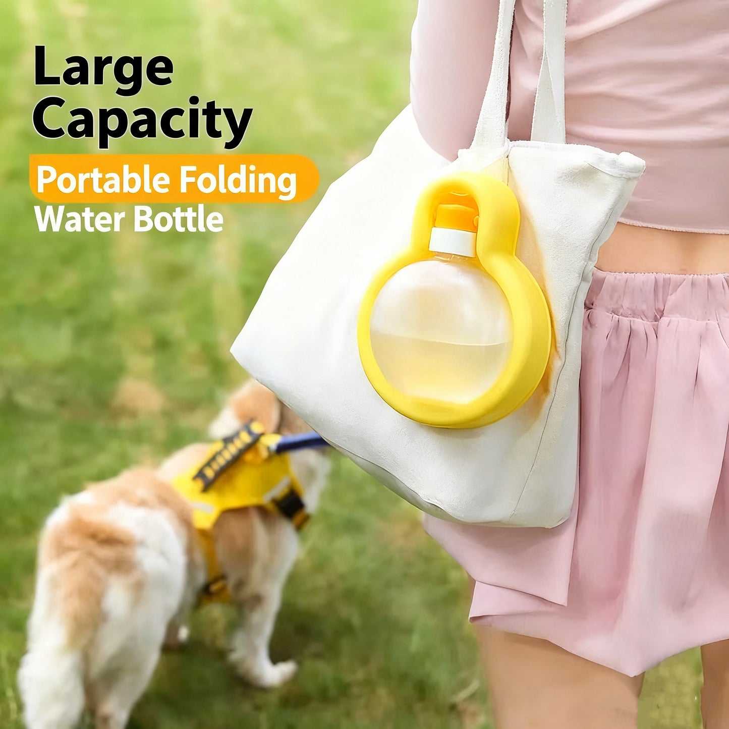 Portable Pet Water Bottle – Travel Dispenser for Dogs & Cats