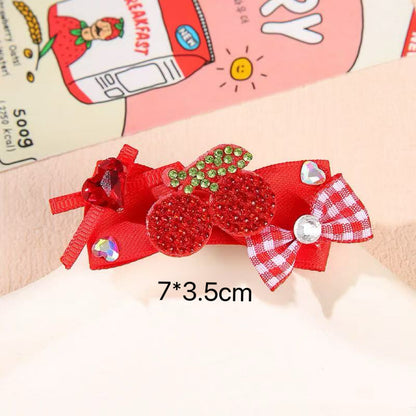 Cute Pet Hair Clips – Soft & Stylish Accessories for Cats & Small Dogs