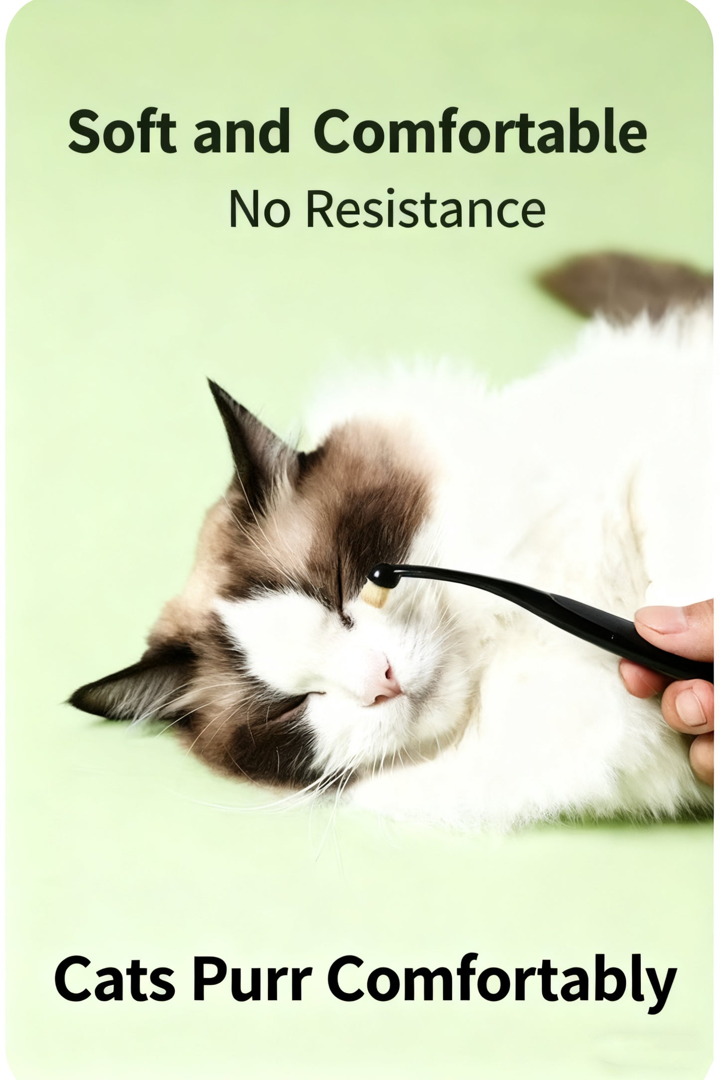 Pet Tear Stain Brush – Gentle Eye Cleaning Tool for Dogs & Cats