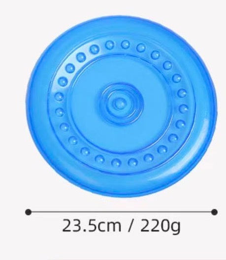 Durable Soft Pet Frisbee – Chew, Toss & Fetch Toy for Dogs & Cats