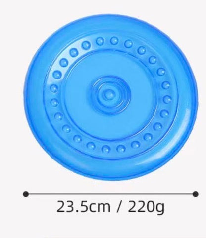 Durable Soft Pet Frisbee – Chew, Toss & Fetch Toy for Dogs & Cats