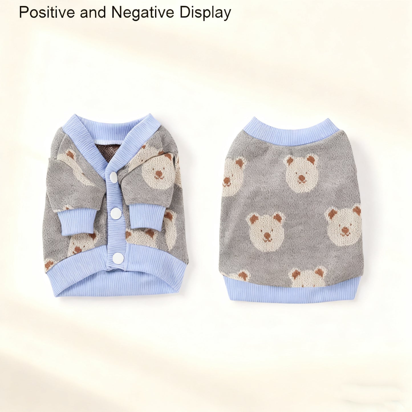 Soft Knit Pet Sweater – Cozy & Comfortable Outfit for Dogs & Cats