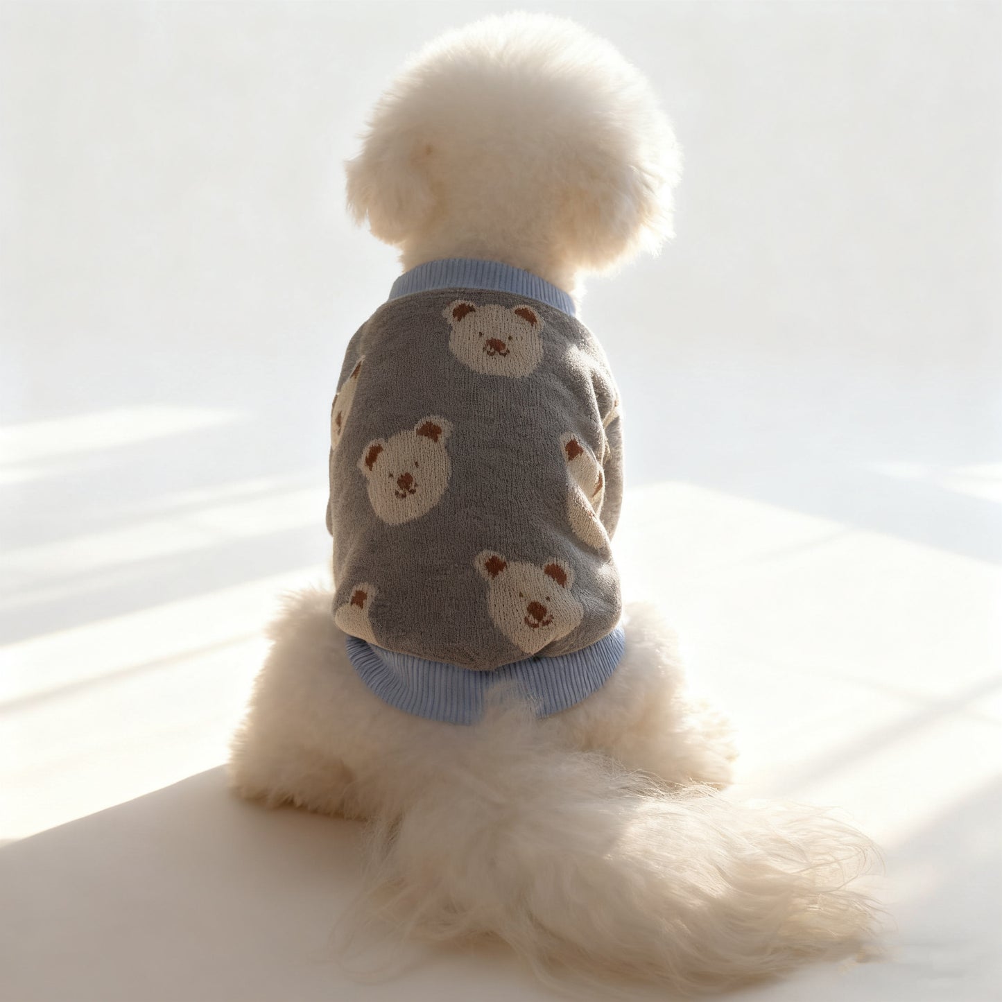 Soft Knit Pet Sweater – Cozy & Comfortable Outfit for Dogs & Cats