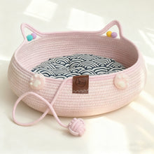 Cat Bed with Removable Cushion – Soft & Cozy Sleeping Nest for Cats