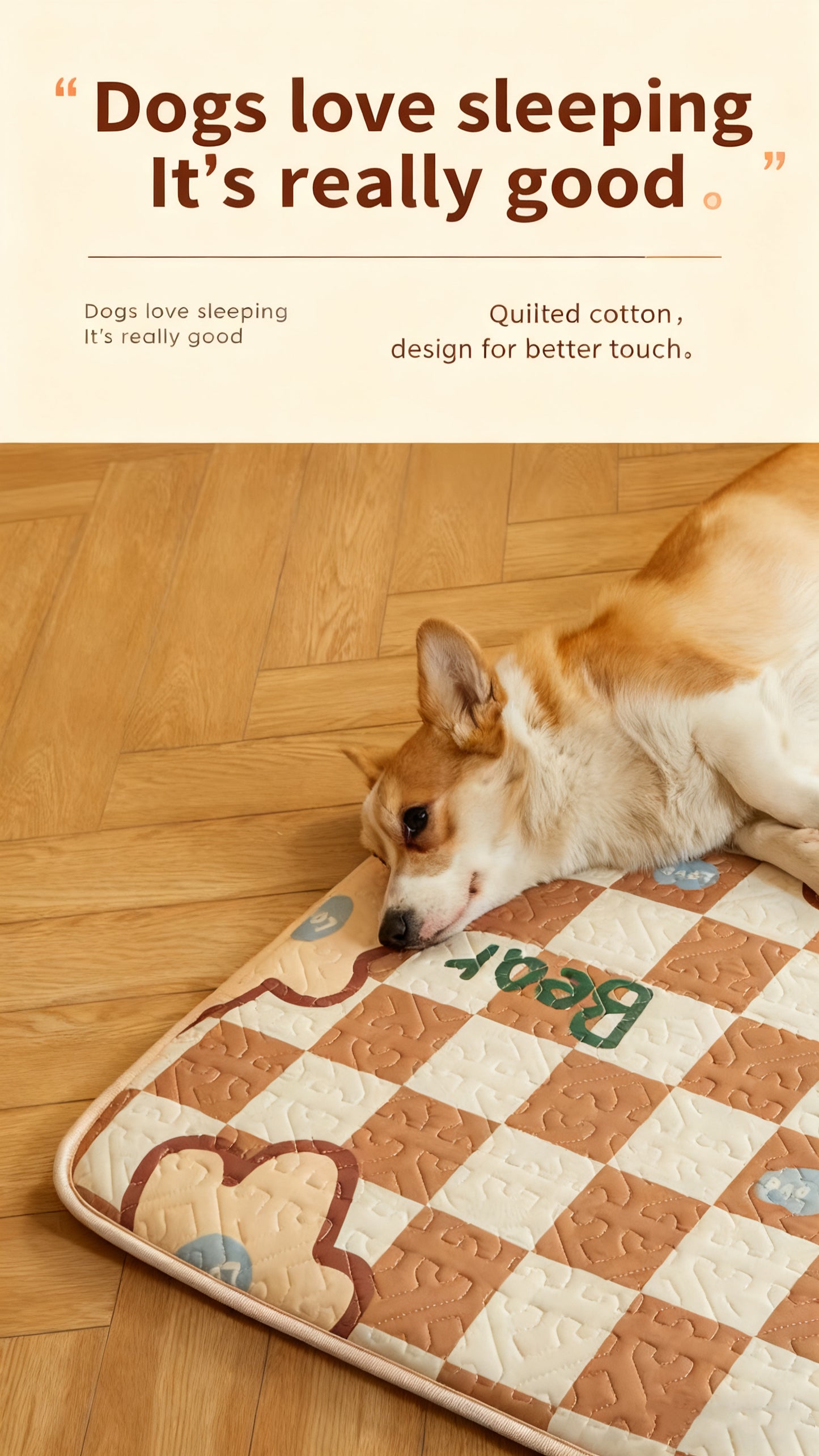 Soft Pet Resting Mat – Cozy & Comfortable Pad for Dogs & Cats