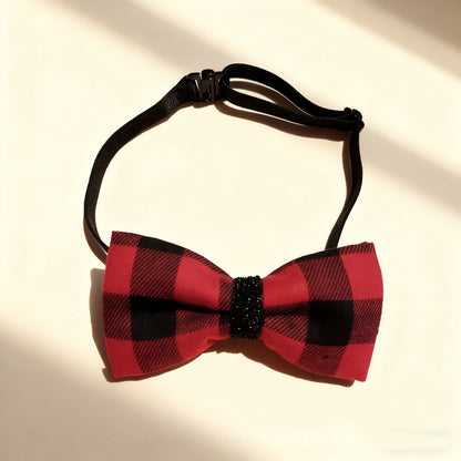 Pet Bow Tie – Elegant Adjustable Collar Accessory for Dogs & Cats