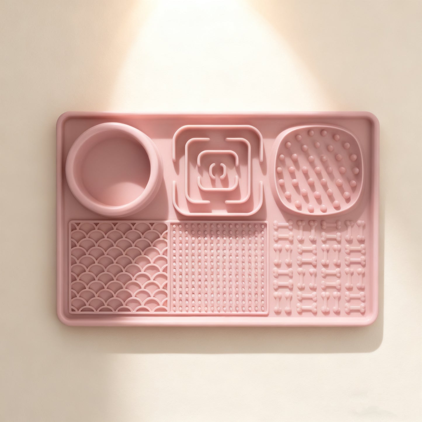 6-in-1 Pet Slow Feeder Mat – Interactive Feeding & Sniffing Pad for Dogs & Cats