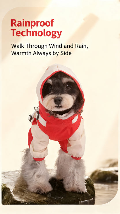 Waterproof Windproof Pet Jacket – Warm Outdoor Softshell for Dogs & Cats