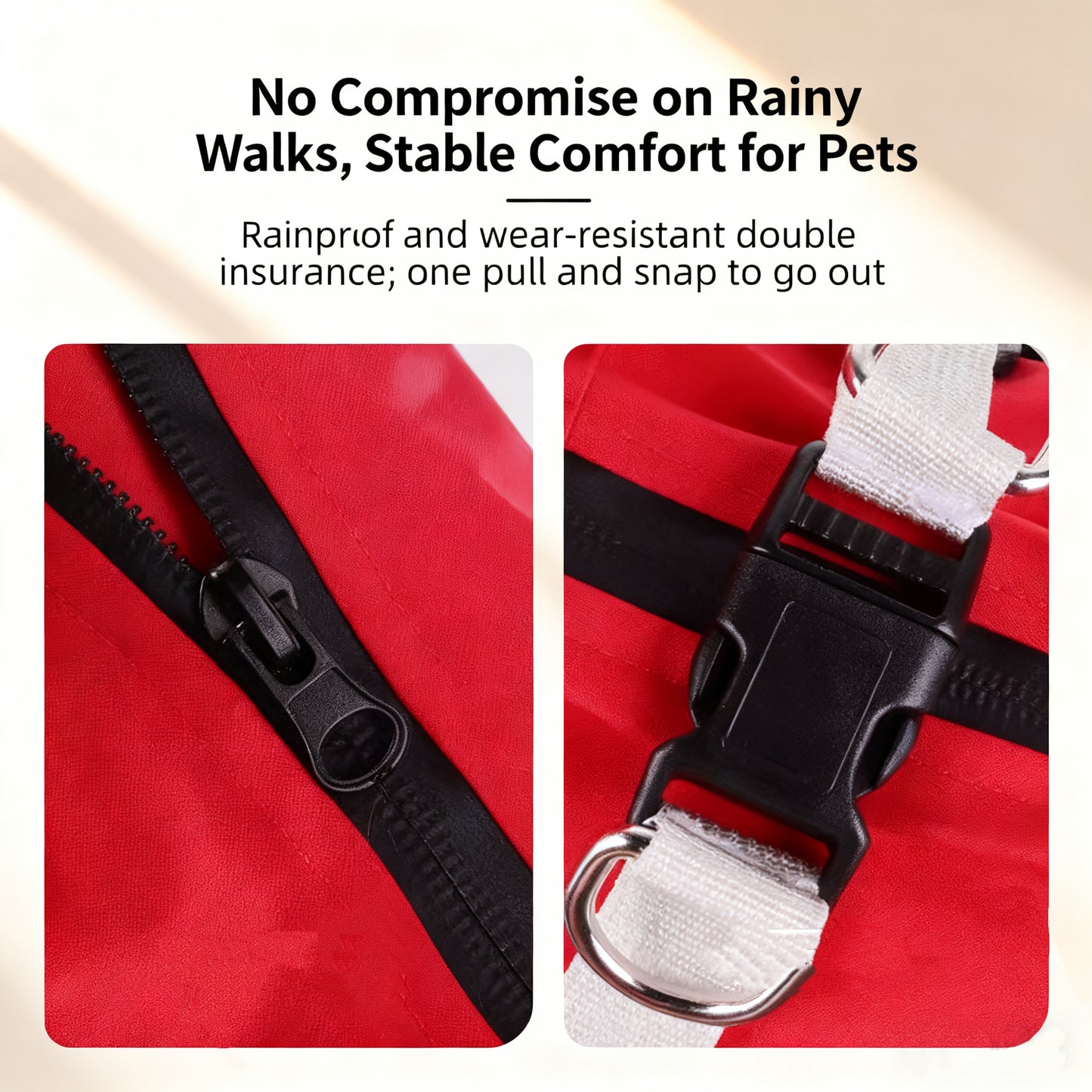 Waterproof Windproof Pet Jacket – Warm Outdoor Softshell for Dogs & Cats