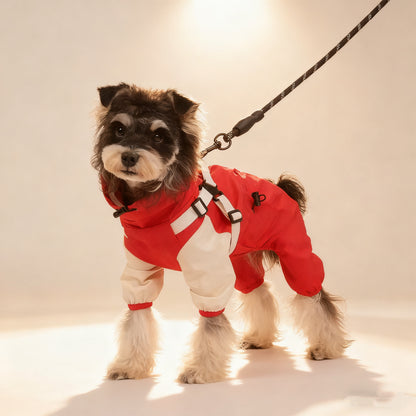 Waterproof Windproof Pet Jacket – Warm Outdoor Softshell for Dogs & Cats