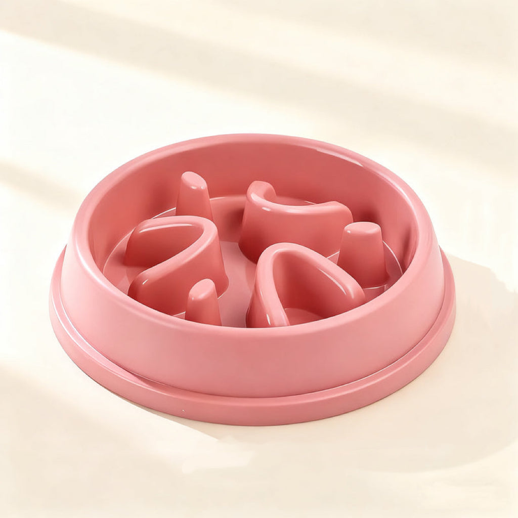 Pet Slow Feeder Bowl – Anti-Choke Non-Slip Feeder for Dogs & Cats