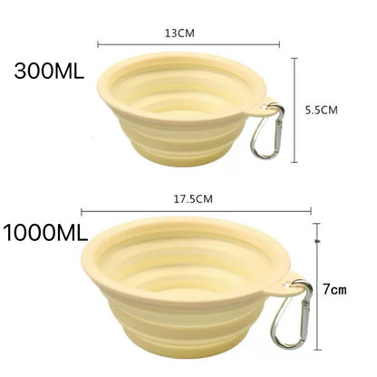Collapsible Pet Bowl – Portable Food & Water Dish for Dogs & Cats