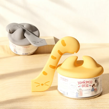 Pet Can Lid with Spoon – Multi-Size Food Saver & Opener for Cats & Dogs